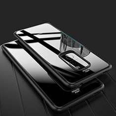 Carcasa Bumper Funda Silicona Transparente Espejo M02 para Huawei Mate 20 Negro