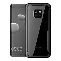 Carcasa Bumper Funda Silicona Transparente Espejo M02 para Huawei Mate 20 Pro Negro