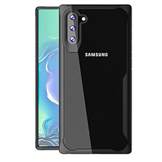 Carcasa Bumper Funda Silicona Transparente Espejo M02 para Samsung Galaxy Note 10 5G Negro
