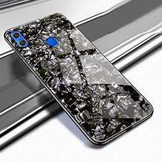 Carcasa Bumper Funda Silicona Transparente Espejo M03 para Huawei Honor V10 Lite Negro