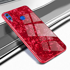Carcasa Bumper Funda Silicona Transparente Espejo M03 para Huawei Honor View 10 Lite Rojo