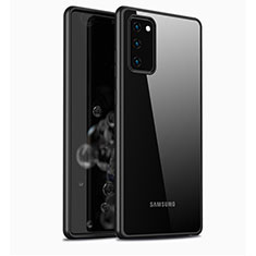 Carcasa Bumper Funda Silicona Transparente Espejo M03 para Samsung Galaxy Note 20 5G Negro