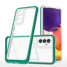 Carcasa Bumper Funda Silicona Transparente Espejo MQ1 para Samsung Galaxy A54 5G Verde