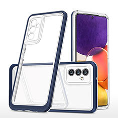 Carcasa Bumper Funda Silicona Transparente Espejo MQ1 para Samsung Galaxy Quantum2 5G Azul
