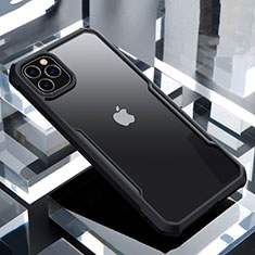 Carcasa Bumper Funda Silicona Transparente Espejo para Apple iPhone 11 Pro Negro