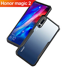 Carcasa Bumper Funda Silicona Transparente Espejo para Huawei Honor Magic 2 Negro