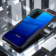 Carcasa Bumper Funda Silicona Transparente Espejo para Huawei Honor V30 5G Negro