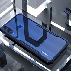 Carcasa Bumper Funda Silicona Transparente Espejo para Huawei Honor View 10 Lite Azul