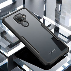 Carcasa Bumper Funda Silicona Transparente Espejo para Huawei Nova 5z Negro