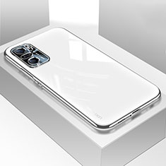 Carcasa Bumper Funda Silicona Transparente Espejo para Xiaomi Mi 11X 5G Blanco