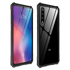 Carcasa Bumper Funda Silicona Transparente Espejo para Xiaomi Mi 9 Negro