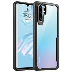 Carcasa Bumper Funda Silicona Transparente Espejo Z02 para Huawei P30 Pro New Edition Negro