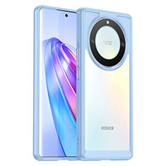 Carcasa Bumper Funda Silicona Transparente J01S para Huawei Honor Magic5 Lite 5G Azul Cielo