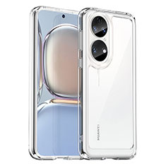 Carcasa Bumper Funda Silicona Transparente J01S para Huawei P50 Pro Claro