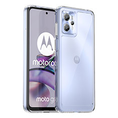 Carcasa Bumper Funda Silicona Transparente J01S para Motorola Moto G13 Claro