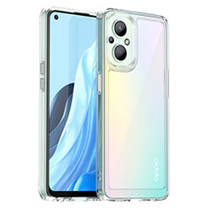 Carcasa Bumper Funda Silicona Transparente J01S para Oppo Reno8 Z 5G Claro