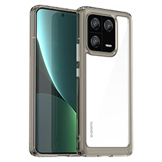 Carcasa Bumper Funda Silicona Transparente J01S para Xiaomi Mi 13 Pro 5G Gris