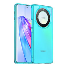 Carcasa Bumper Funda Silicona Transparente J02S para Huawei Honor Magic5 Lite 5G Azul