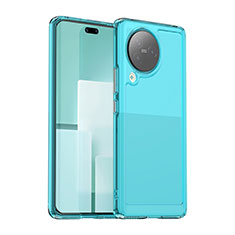 Carcasa Bumper Funda Silicona Transparente J02S para Xiaomi Civi 3 5G Azul