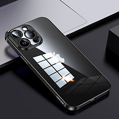 Carcasa Bumper Funda Silicona Transparente LD2 para Apple iPhone 15 Pro Max Negro
