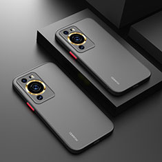 Carcasa Bumper Funda Silicona Transparente P01 para Huawei P60 Pro Negro