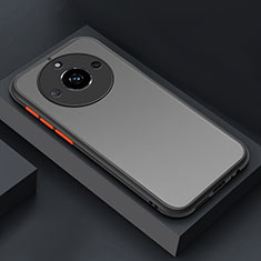 Carcasa Bumper Funda Silicona Transparente P01 para Realme 11 Pro 5G Negro