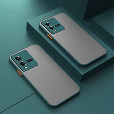 Carcasa Bumper Funda Silicona Transparente P01 para Vivo iQOO 9T 5G Verde Noche