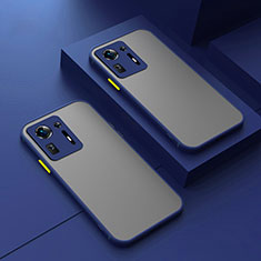 Carcasa Bumper Funda Silicona Transparente P01 para Xiaomi Mi Mix 4 5G Azul