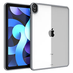 Carcasa Bumper Funda Silicona Transparente para Apple iPad Air 4 10.9 (2020) Gris Oscuro