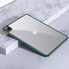 Carcasa Bumper Funda Silicona Transparente para Apple iPad Pro 11 (2021) Verde