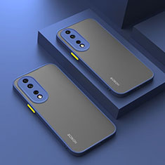 Carcasa Bumper Funda Silicona Transparente para Huawei Honor 90 5G Azul