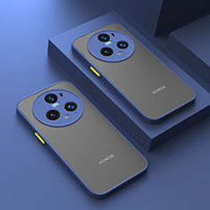 Carcasa Bumper Funda Silicona Transparente para Huawei Honor Magic5 Pro 5G Azul