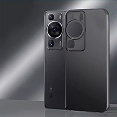 Carcasa Bumper Funda Silicona Transparente para Huawei P60 Negro
