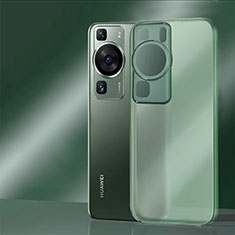 Carcasa Bumper Funda Silicona Transparente para Huawei P60 Pro Verde