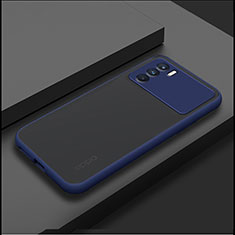 Carcasa Bumper Funda Silicona Transparente para Oppo K9 Pro 5G Azul