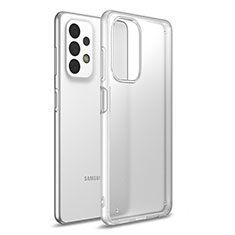 Carcasa Bumper Funda Silicona Transparente para Samsung Galaxy A23 5G Blanco Translucido