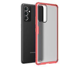 Carcasa Bumper Funda Silicona Transparente para Samsung Galaxy A82 5G Rojo