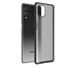 Carcasa Bumper Funda Silicona Transparente para Samsung Galaxy M62 4G Negro