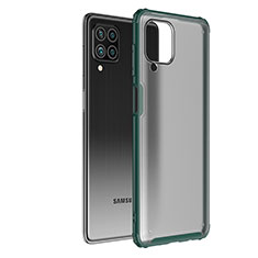 Carcasa Bumper Funda Silicona Transparente para Samsung Galaxy M62 4G Verde