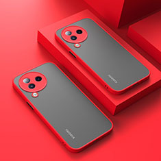 Carcasa Bumper Funda Silicona Transparente para Xiaomi Civi 3 5G Rojo