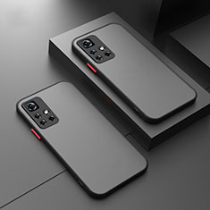 Carcasa Bumper Funda Silicona Transparente para Xiaomi Mi 11i 5G (2022) Negro