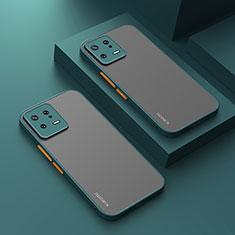 Carcasa Bumper Funda Silicona Transparente para Xiaomi Mi 13 5G Verde Noche