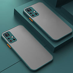 Carcasa Bumper Funda Silicona Transparente para Xiaomi Redmi Note 11 4G (2021) Verde