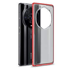 Carcasa Bumper Funda Silicona Transparente WL1 para Huawei Honor Magic3 Pro+ Plus 5G Rojo