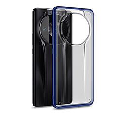 Carcasa Bumper Funda Silicona Transparente WL1 para Huawei Honor Magic4 Ultimate 5G Azul