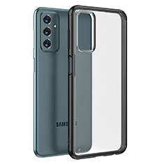 Carcasa Bumper Funda Silicona Transparente WL1 para Samsung Galaxy F23 5G Negro