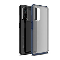 Carcasa Bumper Funda Silicona Transparente WL1 para Xiaomi Mi 10T Pro 5G Azul