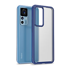 Carcasa Bumper Funda Silicona Transparente WL1 para Xiaomi Mi 12T Pro 5G Azul