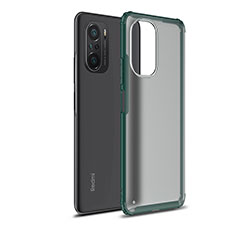 Carcasa Bumper Funda Silicona Transparente WL1 para Xiaomi Poco F3 5G Verde