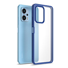 Carcasa Bumper Funda Silicona Transparente WL1 para Xiaomi Poco X4 GT 5G Azul